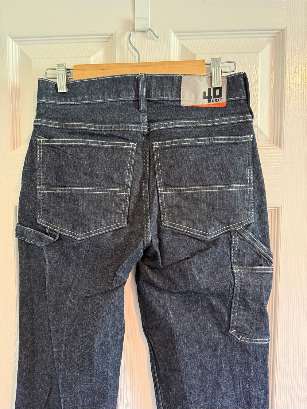 Duluth Trading Co 40 Grit Carpenter Jeans. Size 28x32.